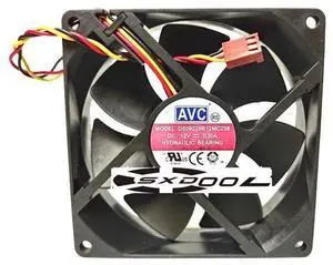 92mm Case Fan AVC 9225 DS09225R12MC238 12V 0.3A 3 Wires Cooling 92mm Case Fan AVC 9225 DS09225R12MC238 12V 0.3A 3 Wires Cooling