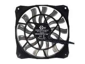 12015 Slim 15mm Thickness, Best for Small Case 120mm PWM Controlled Fan With De-vibration Rubber 12cm SXD12015R12H 120*15mm SXDOOL 12015 Slim 15mm Thickness, Best for Small Case 120mm PWM Controlled Fan With De-vibration Rubber 12cm SXD12015R12H 120*15mm SXDOOL