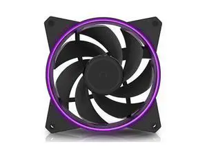 MasterFan MF122R RGB (PWM) Angel Eye with Hybrid-Design Fan Blade, Speed Profiles, Jam Protection, and Customizable Color Option by Cooler Master MasterFan MF122R RGB (PWM) Angel Eye with Hybrid-Design Fan Blade, Speed Profiles, Jam Protection, and Customizable Color Option by Cooler Master