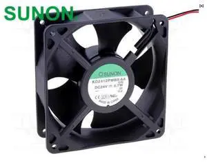 KD2412PMBX-6A 24V 6.7W 12CM 12038 converter cooling fan Cooling fan KD2412PMBX-6A 24V 6.7W 12CM 12038 converter cooling fan Cooling fan
