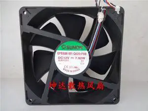 SUNON EFE0381B1-Q020-F9B 12V 14CM 7.92W cooling fan 140 * 140 * 38mm SUNON EFE0381B1-Q020-F9B 12V 14CM 7.92W cooling fan 140 * 140 * 38mm