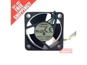 EVERFLOW R124020BL 4020 12V 0.13A Double ball bearing 4 wire cooling fan EVERFLOW R124020BL 4020 12V 0.13A Double ball bearing 4 wire cooling fan