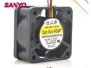 9WF0424H6D05 4020 DC 24V 0.08A 3-P axial cooling fan waterproof 9WF0424H6D05 4020 DC 24V 0.08A 3-P axial cooling fan waterproof
