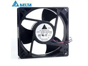 Delta 12738 12.7CM inverter device fan 24V 1.38A EFB1324SHE-FOO 127*127*38mm Delta 12738 12.7CM inverter device fan 24V 1.38A EFB1324SHE-FOO 127*127*38mm