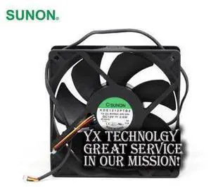 SUNON New KDE1212PTB2 12025 12V 2.6W three line stall warning fan 120*120*25mm SUNON New KDE1212PTB2 12025 12V 2.6W three line stall warning fan 120*120*25mm