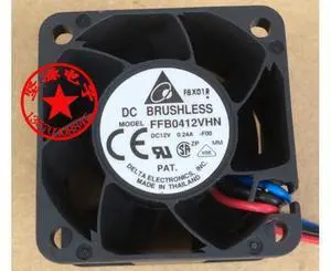 Delta Electronics FFB0412SHN F00 Server Cooling Fan DC 12V 0.60A 40x40x28mm 3-Wire Delta Electronics FFB0412SHN F00 Server Cooling Fan DC 12V 0.60A 40x40x28mm 3-Wire