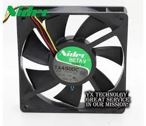 Nidec TA450DC A34349-57G1 12cm 12025 24V 0.15A double ball bearing 3-wire fans nidec Nidec TA450DC A34349-57G1 12cm 12025 24V 0.15A double ball bearing 3-wire fans nidec