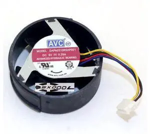 Original AVC DAPA0310R5HP001 0310 DC5V 0.25A cooling fan 35mm x 14mm Original AVC DAPA0310R5HP001 0310 DC5V 0.25A cooling fan 35mm x 14mm