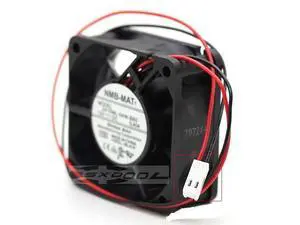 Original NMB 2410ML-04W-B60 6025 12V 0.40A 6CM Dual Balls bearing 2 Wires 2 Pins case Fan Original NMB 2410ML-04W-B60 6025 12V 0.40A 6CM Dual Balls bearing 2 Wires 2 Pins case Fan
