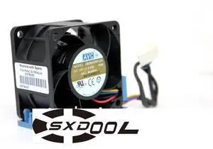 AVC 60x38mm 2B06038B12G 12V 2.20A DL180G6 P4300 G2 519199-001 530748-001 4 Wires 4 Pins Server Fan With blue Bracket AVC 60x38mm 2B06038B12G 12V 2.20A DL180G6 P4300 G2 519199-001 530748-001 4 Wires 4 Pins Server Fan With blue Bracket