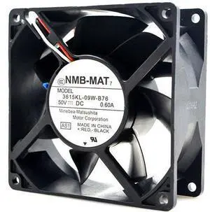 NMB 92*38mm 3615KL-09W-B76 AS1 50V 0.6A 3 Wires 9CM Server Fan, Inverter power Cooler NMB 92*38mm 3615KL-09W-B76 AS1 50V 0.6A 3 Wires 9CM Server Fan, Inverter power Cooler