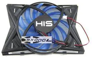For HIS HD4850/HD5550/HD5570 HD5750/6750/7770/H675F graphics card cooler cooling fan heatsick & fan, Hole 53mm x 53mm / 43mm x 43mm For HIS HD4850/HD5550/HD5570 HD5750/6750/7770/H675F graphics card cooler cooling fan heatsick & fan, Hole 53mm x 53mm / 43mm x 43mm