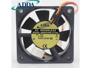 1pcs waterproof fan AQ0624HB-A72GL IP68 6025 6CM 60mm 24V cooling fan 4600RPM 1pcs waterproof fan AQ0624HB-A72GL IP68 6025 6CM 60mm 24V cooling fan 4600RPM