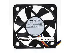 FOXCONN PVA050C12Q 5cm 5010 50mm fan 50x50x10mm 12V 0.24A Hydraulic bearing 4-wire PWM high volume air cooling fan FOXCONN PVA050C12Q 5cm 5010 50mm fan 50x50x10mm 12V 0.24A Hydraulic bearing 4-wire PWM high volume air cooling fan