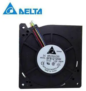 Delta Cooling fan For BFB1212HH 5M2PR DC 12V 1.65A 4-wire 4-pin 110mm 120x120x32mm blower fan Delta Cooling fan For BFB1212HH 5M2PR DC 12V 1.65A 4-wire 4-pin 110mm 120x120x32mm blower fan