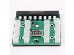 Server power conversion board to 6pin adapter card connector 12V graphics card power supply self-starting, graphics card power supply board, power adapter card, 6pin toggle switch Server power conversion board to 6pin adapter card connector 12V graphics card power supply self-starting, graphics card power supply board, power adapter card, 6pin toggle switch