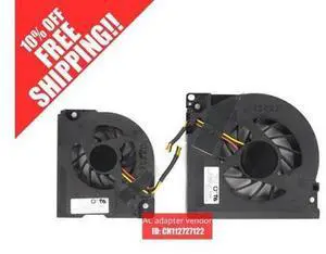 FOR Dell 9400 M6300 M90 PP05XA PP05XB CPU fan and graphics card fan 1pair 2 pcs FOR Dell 9400 M6300 M90 PP05XA PP05XB CPU fan and graphics card fan 1pair 2 pcs