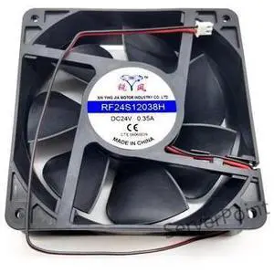 new RF24S12038H 12cm 120*120*38mm DC24V 0.35A 120382 Wires Silent Inverter Cooling Fan new RF24S12038H 12cm 120*120*38mm DC24V 0.35A 120382 Wires Silent Inverter Cooling Fan