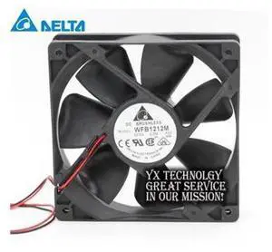 Delta New 12CM 12025 WFB1212M 0.33A silent cooling fan dual ball wind capacity for 120*120*25mm Delta New 12CM 12025 WFB1212M 0.33A silent cooling fan dual ball wind capacity for 120*120*25mm