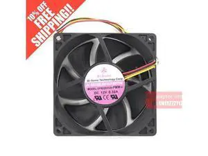 BI-SONIC 9025 SP922512H PWM 12V 0.32A 2 wire 4 wire cooling fan BI-SONIC 9025 SP922512H PWM 12V 0.32A 2 wire 4 wire cooling fan