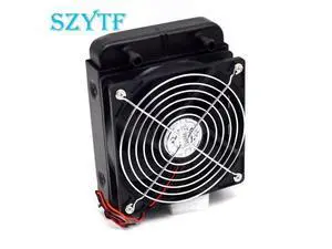 1pcs Low Noise 120 x 120mm Water Cooling CPU Cooler Row Heat Exchanger Radiator with Fan 1pcs Low Noise 120 x 120mm Water Cooling CPU Cooler Row Heat Exchanger Radiator with Fan
