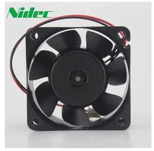 Nidec Original D06T-12PS2 12V 0.25A 6CM 6025 dual ball bearing cooling fan 60*60*25mm Nidec Original D06T-12PS2 12V 0.25A 6CM 6025 dual ball bearing cooling fan 60*60*25mm
