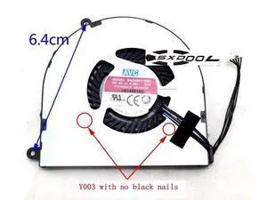(Y003) For ThinkPad Lenovo E450 E450C E455 E555 E560 E565 E550C cooling fan BAZA0707R5H DC5V 0.5A 5-wire 5-pin (Y003) For ThinkPad Lenovo E450 E450C E455 E555 E560 E565 E550C cooling fan BAZA0707R5H DC5V 0.5A 5-wire 5-pin