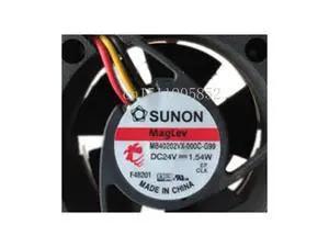 MB40202VX-000C-G99 DC 24V 1.54W 40x40x20mm 3-wire Server Cooling Fan MB40202VX-000C-G99 DC 24V 1.54W 40x40x20mm 3-wire Server Cooling Fan