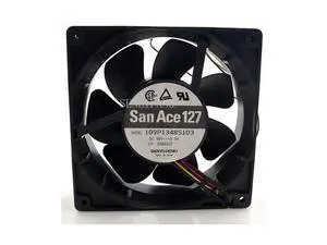 109P1348S103 Double Ball Bearing Cooling Fan DC 48V 0.3A 12738 127*127*38mm 12CM 3 Wires 109P1348S103 Double Ball Bearing Cooling Fan DC 48V 0.3A 12738 127*127*38mm 12CM 3 Wires