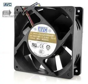 AVC New 48V 0.95A DV12038B48H 12CM 12038 industrial inverter cooling fan 120*120*38mm AVC New 48V 0.95A DV12038B48H 12CM 12038 industrial inverter cooling fan 120*120*38mm