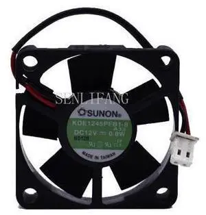 NEW KDE1245PFB1-8 DC 12V 0.8W 4510 4CM 45*45*10mm 2 Wires Silent Mute Cooling Fan NEW KDE1245PFB1-8 DC 12V 0.8W 4510 4CM 45*45*10mm 2 Wires Silent Mute Cooling Fan