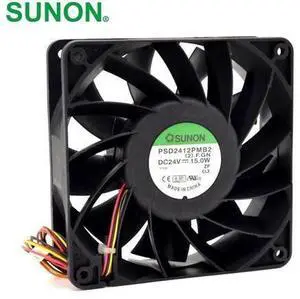1pcs New PSD2412PMB2 12038 24V 15W winds of dual ball bearing cooling fan 120*120*38mm 1pcs New PSD2412PMB2 12038 24V 15W winds of dual ball bearing cooling fan 120*120*38mm