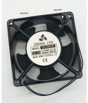 ZD1238A2HS AC 220V\/240V 0.14A\/0.1A 120*120*38mm 12038 12CM Axial Cooling Fan ZD1238A2HS AC 220V\/240V 0.14A\/0.1A 120*120*38mm 12038 12CM Axial Cooling Fan