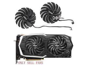 For MSI GeForce RTX 2070 SUPER ARMOR OC Graphics Card Fan PLD10010B12HH DC12V 95mm For MSI GeForce RTX 2070 SUPER ARMOR OC Graphics Card Fan PLD10010B12HH DC12V 95mm