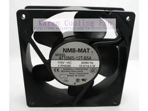 nmb 12038 AC 115V 50/60Hz 15.5W/14.5W 4715MS-12T-B5A Cooling Fan nmb 12038 AC 115V 50/60Hz 15.5W/14.5W 4715MS-12T-B5A Cooling Fan