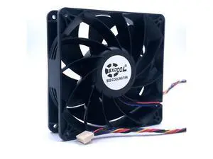 Powerful 6Pin fan 140mm 14038 DC 12V 4A 5600RPM 280CFM E9+ E10 bitcoin miner cooling fan replace PFM1412DE Powerful 6Pin fan 140mm 14038 DC 12V 4A 5600RPM 280CFM E9+ E10 bitcoin miner cooling fan replace PFM1412DE