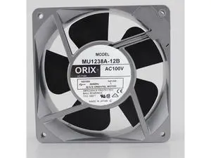 New Japan ORIX MU1238A-12B 100V 0.12A cooling fan New Japan ORIX MU1238A-12B 100V 0.12A cooling fan
