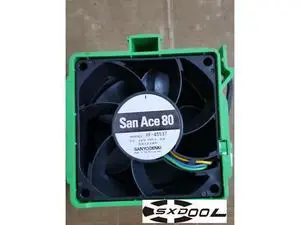 SAN ACE 80 XF-45537 DC 12V 1.2A 041218P For SANYO DENKI Server cooling fan w/Green Basket SAN ACE 80 XF-45537 DC 12V 1.2A 041218P For SANYO DENKI Server cooling fan w/Green Basket