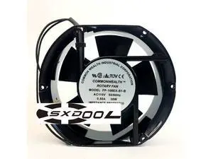NEW original COMMONWEALTH ROTARY FAN 172*51mm 17CM FP-108EX-S1-B 110-120V 50/60Hz 0.50A 33W Ball bearing 2 wires Axial AC fan cabinet ups server cooler NEW original COMMONWEALTH ROTARY FAN 172*51mm 17CM FP-108EX-S1-B 110-120V 50/60Hz 0.50A 33W Ball bearing 2 wires Axial AC fan cabinet ups server cooler