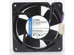 PAPST 4114NH3 High power cooling fan 120*120*38MM 24V 19.5W server inverter PAPST 4114NH3 High power cooling fan 120*120*38MM 24V 19.5W server inverter