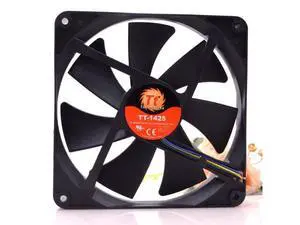 140*25mm TT-1425 HA1425M12SB-Z 12V 0.36A 4 wires 4 pins 14CM case fan for power ups server 140*25mm TT-1425 HA1425M12SB-Z 12V 0.36A 4 wires 4 pins 14CM case fan for power ups server