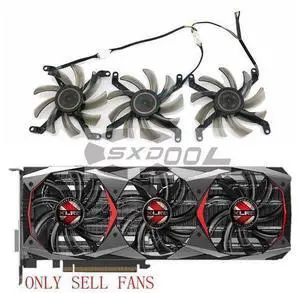 For Leadtek / Renaissance PNY LEADTEK ManLI GTX 1080ti graphics card cooling fan T129215SU 3pcs a lot For Leadtek / Renaissance PNY LEADTEK ManLI GTX 1080ti graphics card cooling fan T129215SU 3pcs a lot