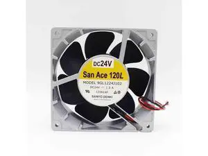 1pcs 12038 1.0A 24V 12CM aluminum frame large air volume inverter fan 9GL1224J102 cooling fan 1pcs 12038 1.0A 24V 12CM aluminum frame large air volume inverter fan 9GL1224J102 cooling fan