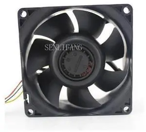 V80E24BS1A5-52 E02 DC 24V 0.47A 80x80x38mm 3-wire Server Cooler Fan V80E24BS1A5-52 E02 DC 24V 0.47A 80x80x38mm 3-wire Server Cooler Fan