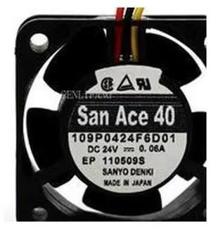 109P0424F6D01 24V 0.06A genuine original three-line axial fan 40 * 20 109P0424F6D01 24V 0.06A genuine original three-line axial fan 40 * 20