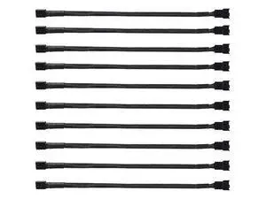 10Pack 4-Pin Case Male to Female PWM Fan Splitter Cable 10.6inch Sleeved Braided Adapter Computer PC Fan Power Extension Cable Converter for Computer ATX Case Compatible 3-Pin/4-Pin Cooling Fan Cable 10Pack 4-Pin Case Male to Female PWM Fan Splitter Cable 10.6inch Sleeved Braided Adapter Computer PC Fan Power Extension Cable Converter for Computer ATX Case Compatible 3-Pin/4-Pin Cooling Fan Cable