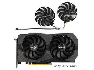 95mm For ASUS ROG-STRIX-GTX1650S GTX1660S-A6G-GAMING Raptor graphics fan FirstD FDC10U12S9-C DC12V 0.45A (A Pair)round fans 95mm For ASUS ROG-STRIX-GTX1650S GTX1660S-A6G-GAMING Raptor graphics fan FirstD FDC10U12S9-C DC12V 0.45A (A Pair)round fans