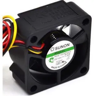 5pcs/lot and 40*40*20mm 3-wire 4020 4 cm silent fan 1.4W KDE1204PKVX 5pcs/lot and 40*40*20mm 3-wire 4020 4 cm silent fan 1.4W KDE1204PKVX