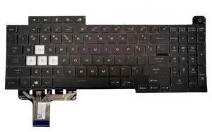 US Keyboard for ROG Strix G17 G713 G713Q G713QE Laptop RGB Backlit US Keyboard for ROG Strix G17 G713 G713Q G713QE Laptop RGB Backlit