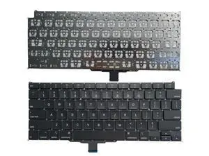 Replacement Keyboard MacBook Air 13" Retina A2179 2020 US Layout Replacement Keyboard MacBook Air 13" Retina A2179 2020 US Layout